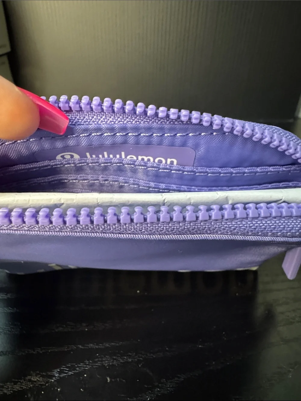 lululemon Lavender Clippable Pouch